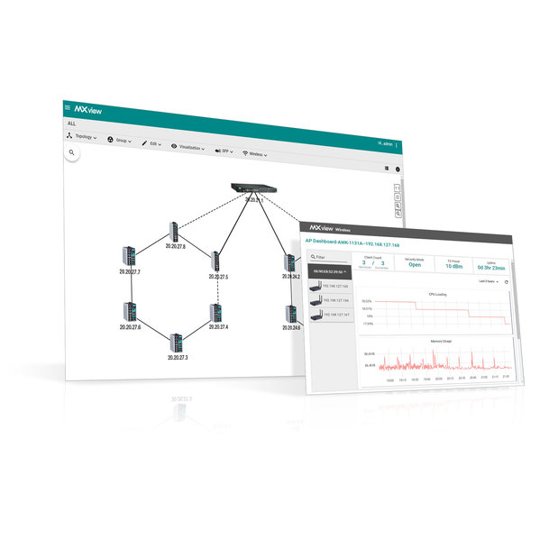 Moxa lanza un módulo adicional inalámbrico para MXview para superar los retos de gestión de redes Wi-Fi en la fabricación inteligente